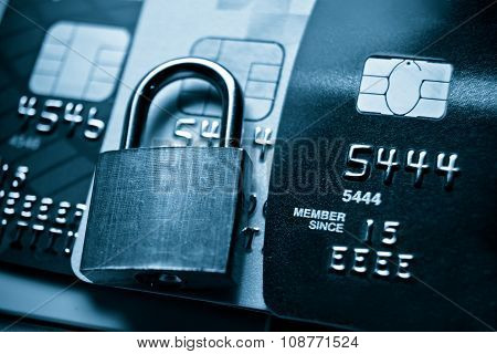 Credit card data security concept