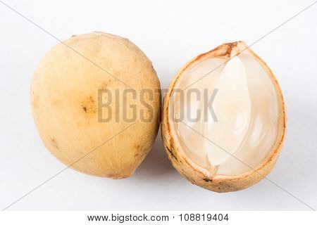 Thai fruit look like Langsat they come from southern of Thailand