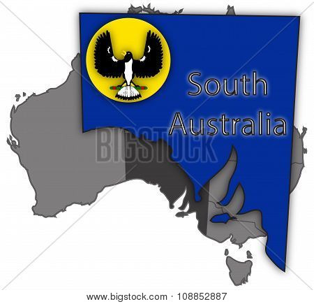 South Australia Territory And Flag