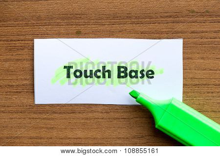 Touch Base