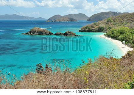 beautiful Beach in U.S. Virgin Islands
