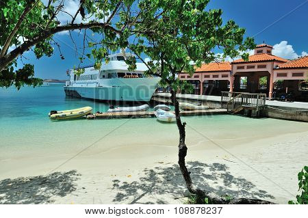 Pier In St Joan Island