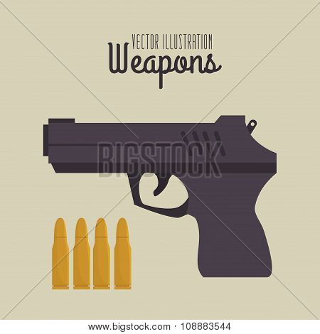 Guns and weapons
