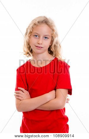 Nice Girl With Blond Hair