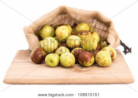 China Dates Isolated