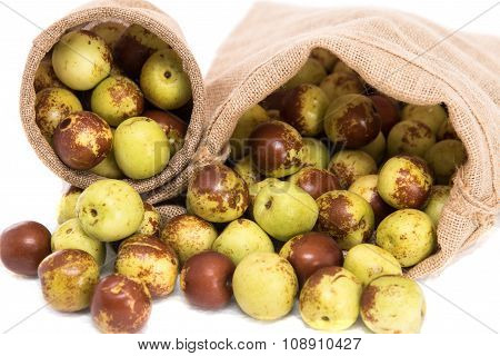 China Dates Isolated