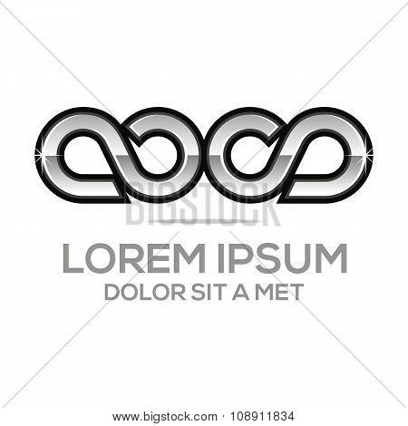 Logo Infinity Symbol S 8 Vector Element