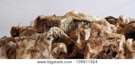 Unusual stuff, like old bone