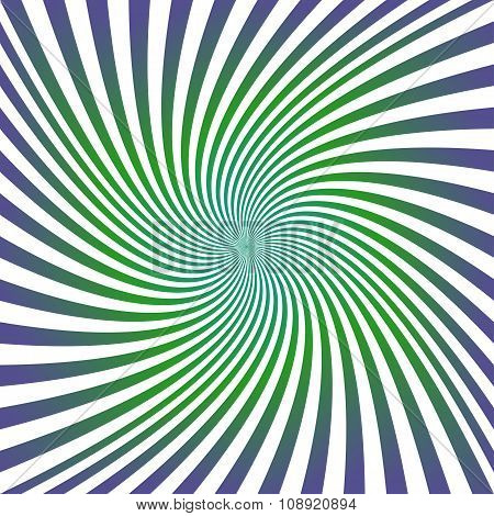 Green purple spiral design background