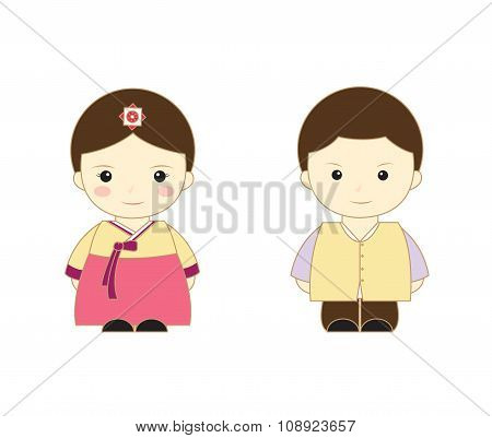 Korea cute kids