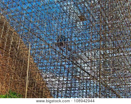 Rack At The Jetavanarama Dagoba For Renovation Work