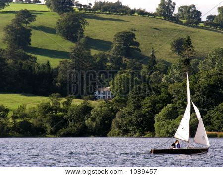 Ullswater, Lake District v Anglii (Spojené království)