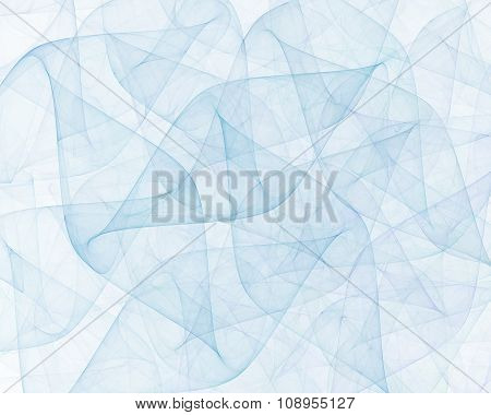 Abstract Fractal Background With Thin Fabric Texture
