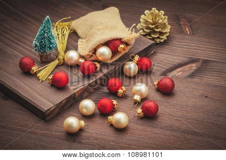 Christmas Decoration With Balls
