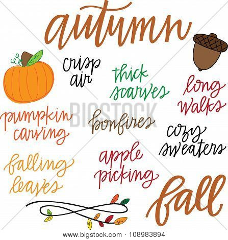 Autumn Activities Set