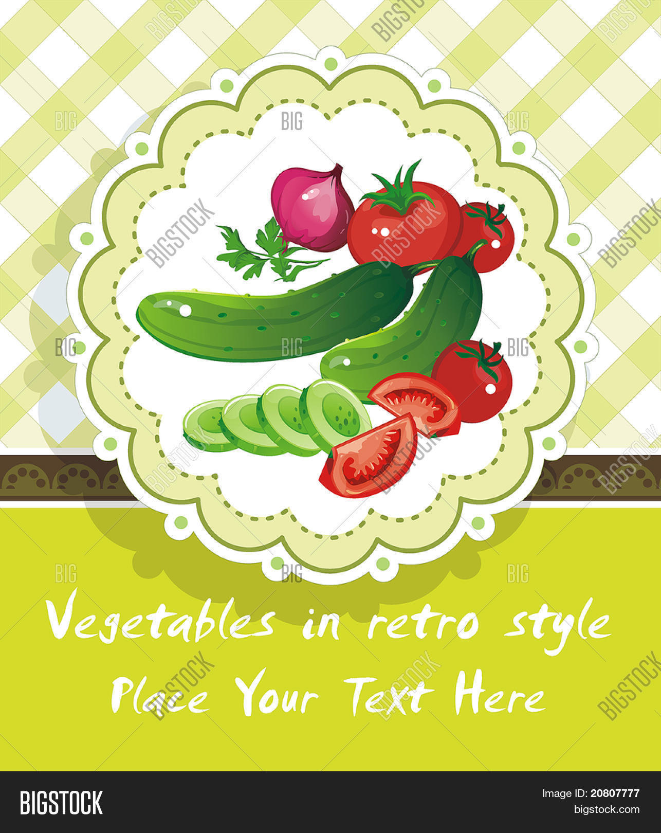 Abstract Green Food Vector & Photo (Free Trial) Bigstock