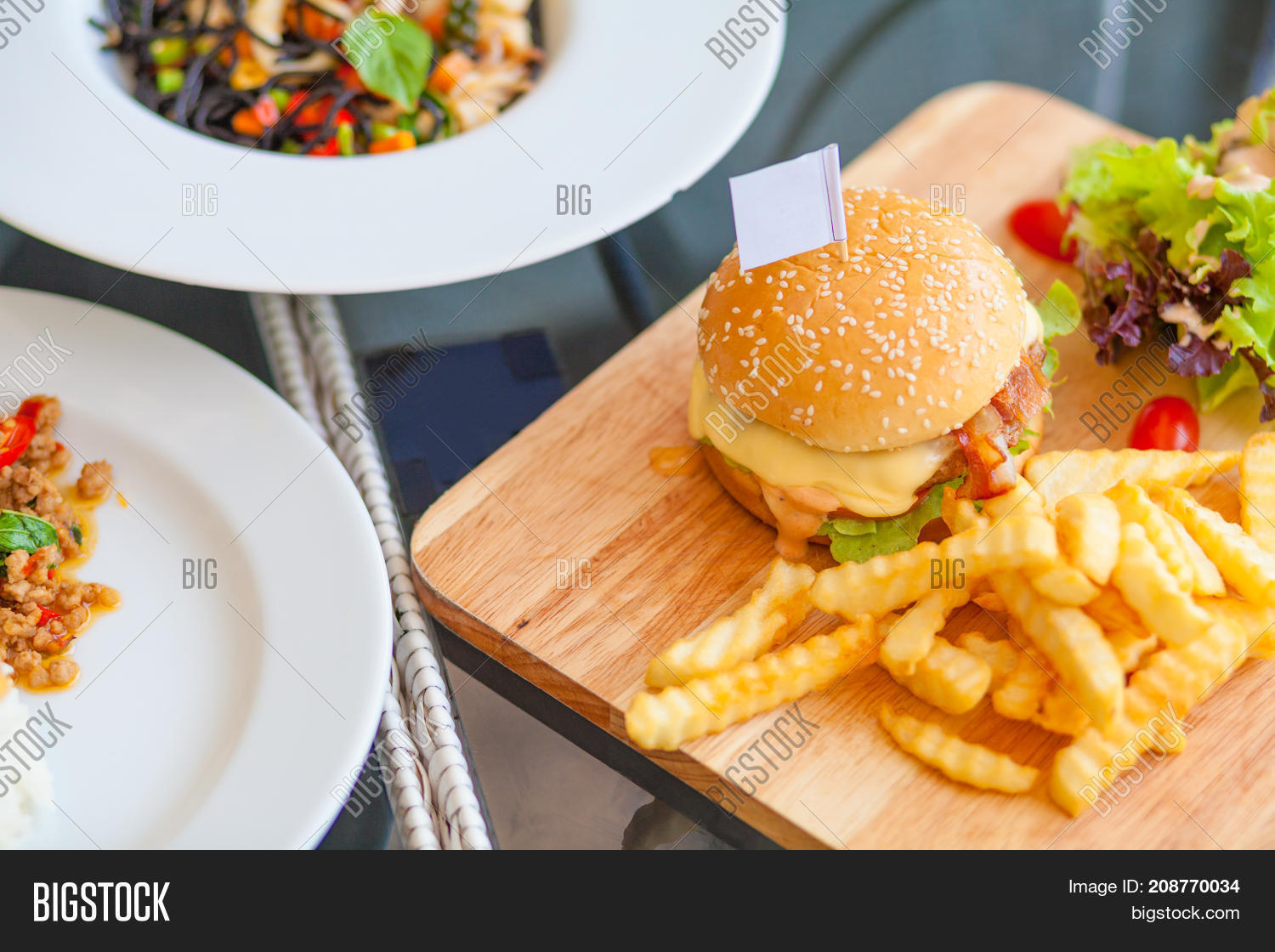 Lunch Time Menu Image & Photo (Free Trial) Bigstock