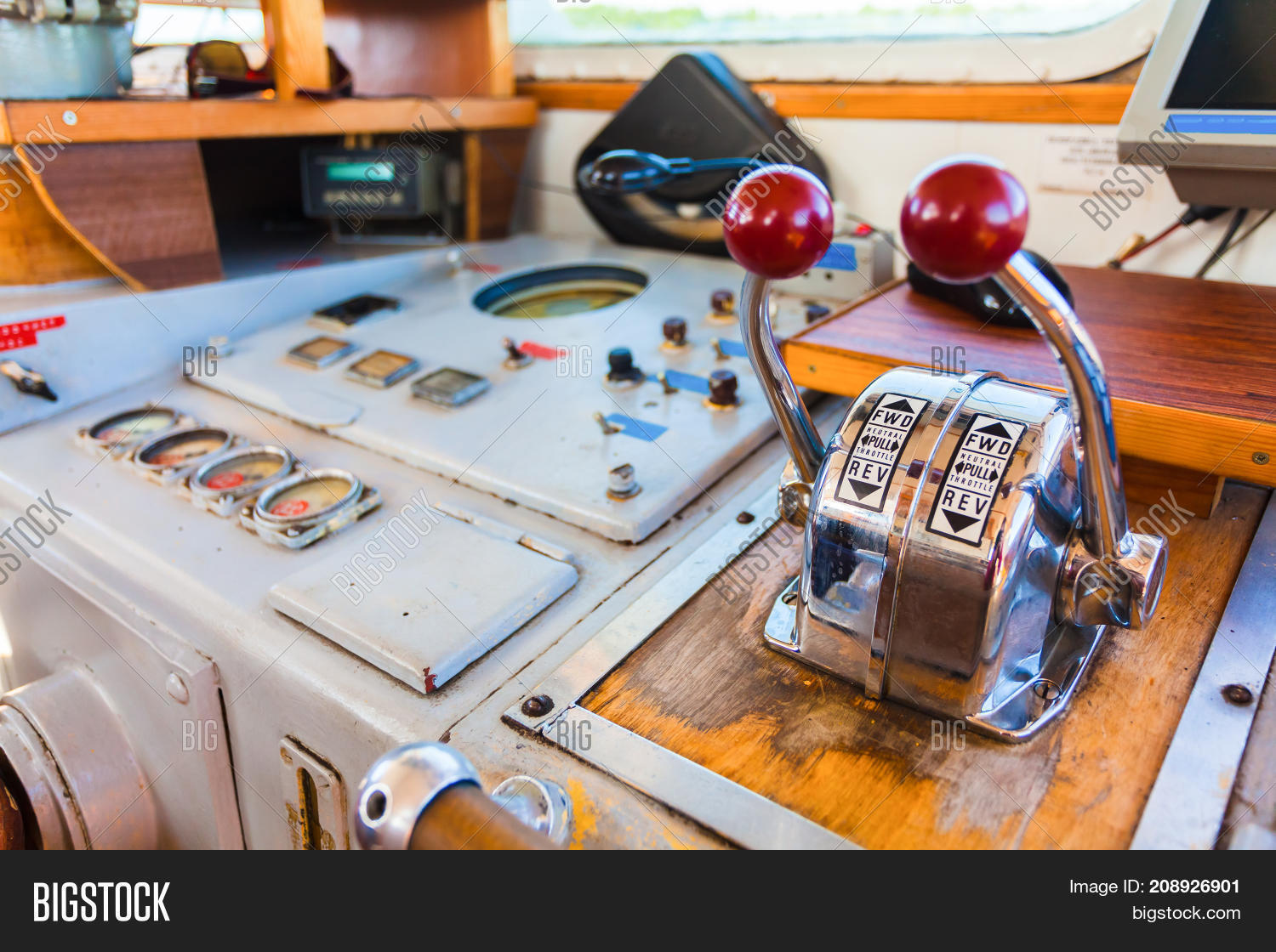 Ship Control Panel Image & Photo (Free Trial) | Bigstock