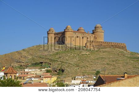 Castillo de La Calahorra (Castle of Calahorra) in Andalusia Spain