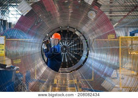 Manufacture Of Steel Pipes For The Subsea Gas Pipeline