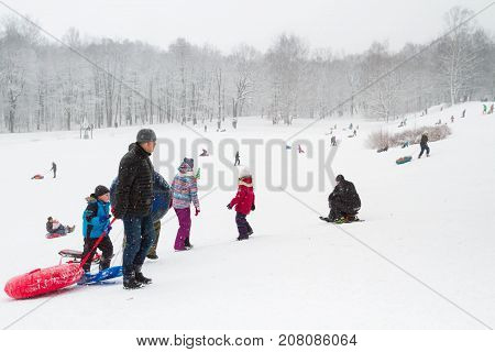 Winter Fun Skating Hills With Snow On Cheesecakes Sleigh And Snow