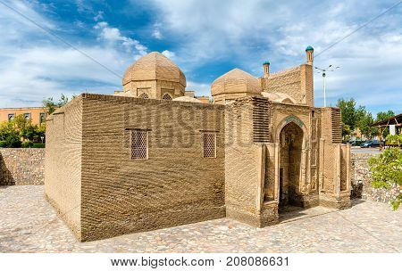 Magoki-Attori mosque in the old town of Bukhara, Uzbekistan. Central Asia