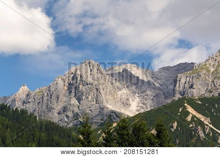 Dachstein Hunerkogel Mountain Station With The Austrias Highest Suspension Bridge