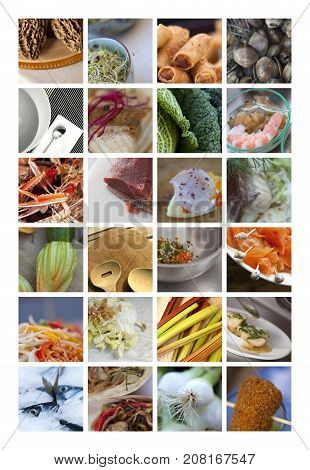 Asian Meals And Dishes