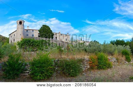 View of Monastery Podmaine