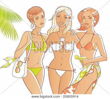 Beach girls