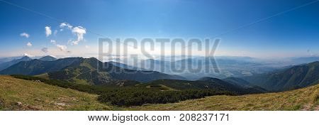 Mala Fatra is a mountain range in northern Slovakia in the Zilina Region. After High Tatras, Low Tatras and Orava Beskydy is the fourth highest mountain in Slovakia