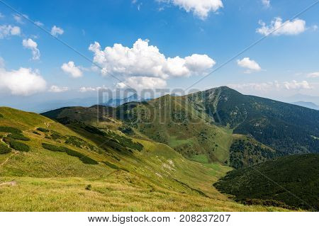 Mala Fatra is a mountain range in northern Slovakia in the Zilina Region. After High Tatras, Low Tatras and Orava Beskydy is the fourth highest mountain in Slovakia