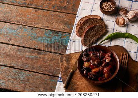 Healthy Vegetarian Food Roasted Vegetables