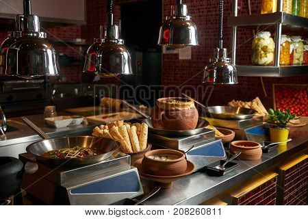 Assorted Delicious Indian Food