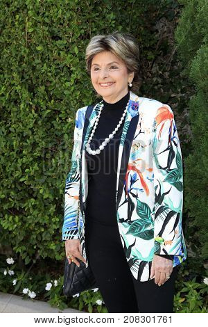 LOS ANGELES - OCT 8:  Gloria Allred at the The Rape Foundation's Annual Brunch at the Private Residence on October 8, 2017 in Beverly Hills, CA