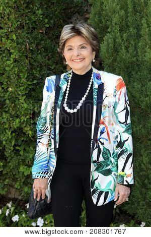 LOS ANGELES - OCT 8:  Gloria Allred at the The Rape Foundation's Annual Brunch at the Private Residence on October 8, 2017 in Beverly Hills, CA
