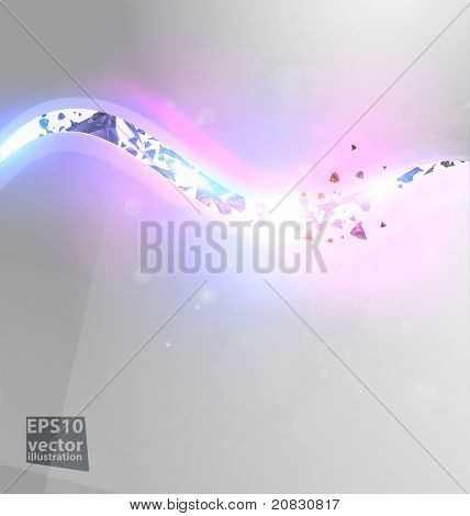 Eps10 ความคิดออกแบบสดกับส่องแสงองค์ประกอบเพื่อดึงดูดความสนใจข้อความของคุณ ทั้งหมดสามารถแก้ไข 