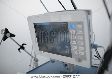 Life support monitoring in the critical care unit.