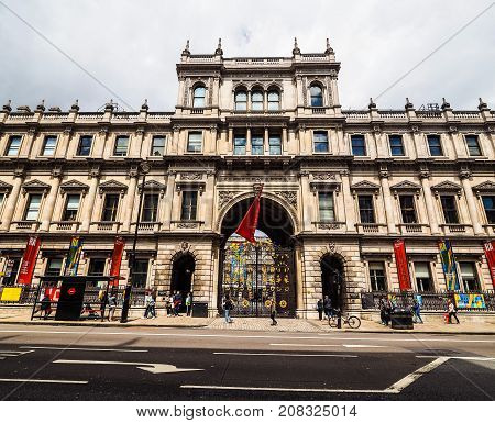 Burlington House In London, Hdr
