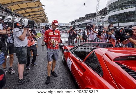 Sebastian Vettel Of Germany And Scuderia Ferrari