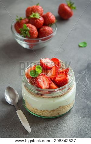Cheesecake In Jar
