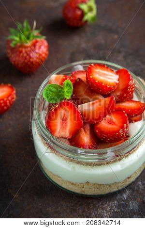 Cheesecake In Jar