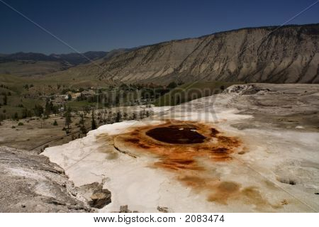 Mammoth Hot Springs Yellowstone National Park