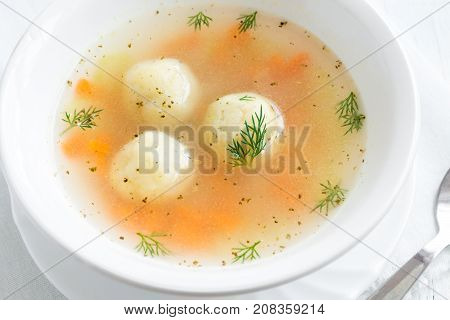 Matzoh Ball Soup