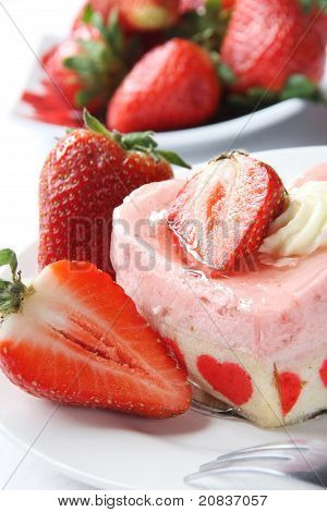 Torta forma cuore