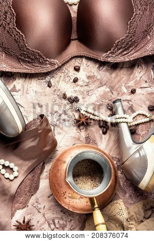 Lingerie And Coffee