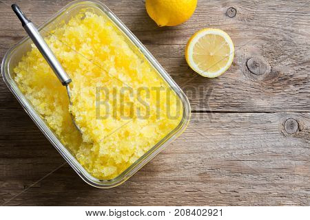 Lemon Granita