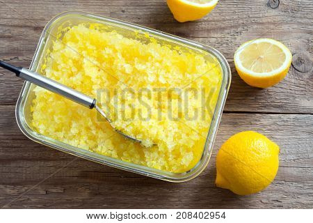 Lemon Granita