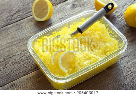 Lemon Granita