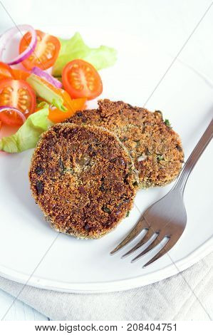 Vegetarian Lentil Burger